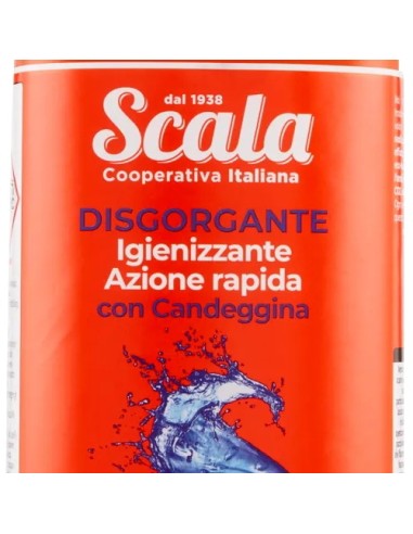 scala disgorgante in gel per tubature 1000ml - con candeggina: tuttocasashop.live: pulizia e cura della casa