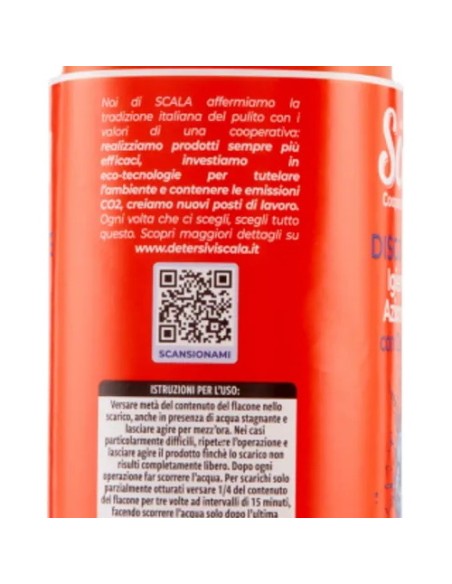 scala disgorgante in gel per tubature 1000ml - con candeggina: tuttocasashop.live: pulizia e cura della casa