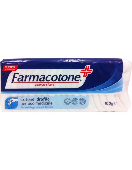 farmacotone cotone idrofilo - 100 grammi: tuttocasashop.live: igiene e cura della persona