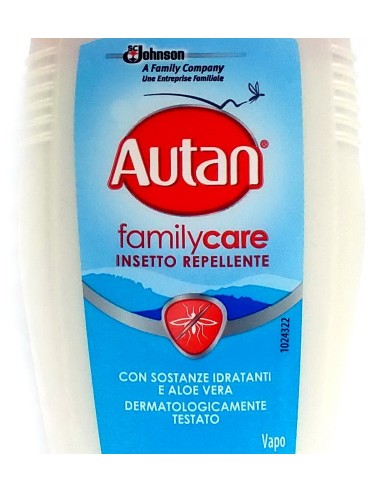 autan insetto repellente vapo 100ml - family care: tuttocasashop.live: igiene e cura della persona