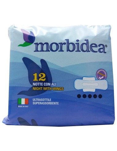 morbidea assorbenti ultra 12pz - notte con ali: tuttocasashop.live: igiene e cura della persona