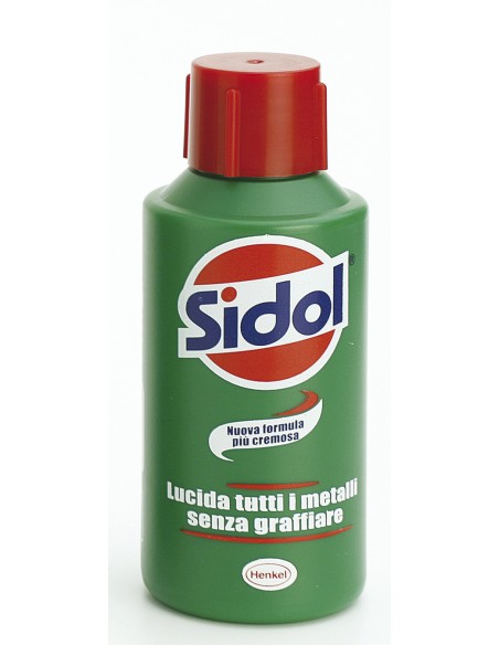 sidol lucida metalli universale - 75ml - per tutti i tipi di metallo: tuttocasashop.live: pulizia e cura della casa