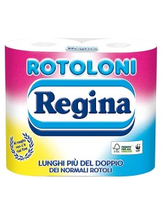 regina rotoloni carta igienica - 4 maxi rotoloni xxl: tuttocasashop.live: carta & monouso