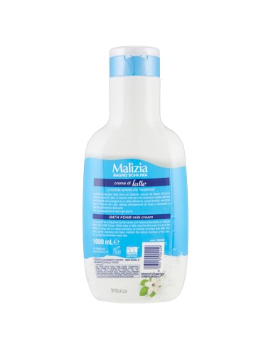 malizia bagnoschiuma 1000ml - crema di latte: tuttocasashop.live: igiene e cura della persona