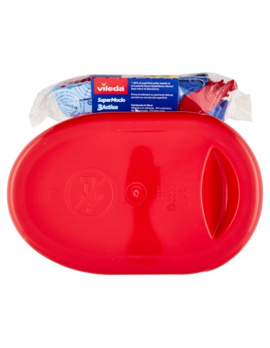 vileda mocio completo - secchio con strizzatore + fiocco + manico intero: tuttocasashop.live: pulizia e cura della casa