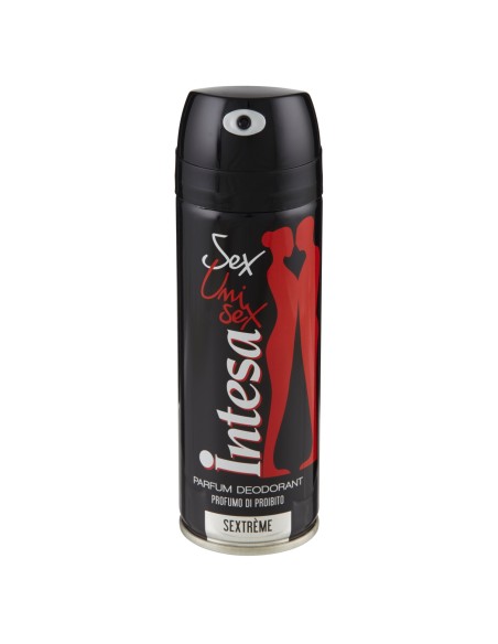 intesa sex unisex deodorante spray 125ml sextreme profumo di proibito: tuttocasashop.live: igiene e cura della persona