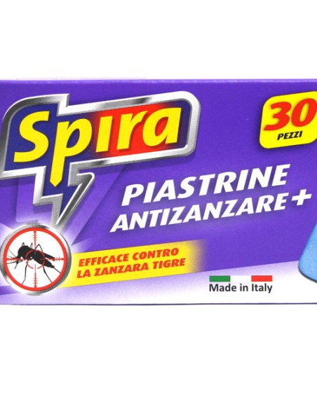 spira piastrine insetticida - 30 pezzi - antizanzare - zanzaricida: tuttocasashop.live: pulizia e cura della casa