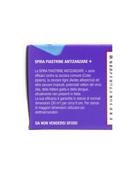 spira piastrine insetticida - 30 pezzi - antizanzare - zanzaricida: tuttocasashop.live: pulizia e cura della casa