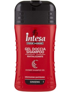 intesa pour homme doccia shampoo - 250ml - rivitalizzante - ginseng: tuttocasashop.live: igiene e cura della persona