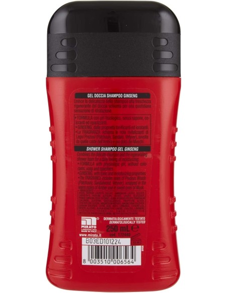 intesa pour homme doccia shampoo - 250ml - rivitalizzante - ginseng: tuttocasashop.live: igiene e cura della persona