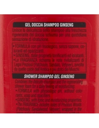 intesa pour homme doccia shampoo - 250ml - rivitalizzante - ginseng: tuttocasashop.live: igiene e cura della persona