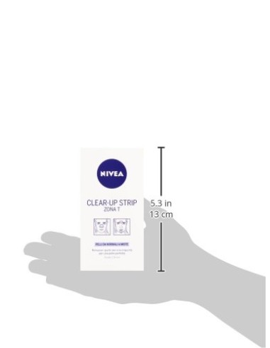 nivea clear up strip zona t - 6 pezzi - rimuove punti neri e impurita': tuttocasashop.live: igiene e cura della persona