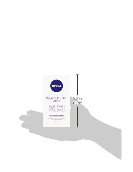 nivea clear up strip zona t - 6 pezzi - rimuove punti neri e impurita': tuttocasashop.live: igiene e cura della persona