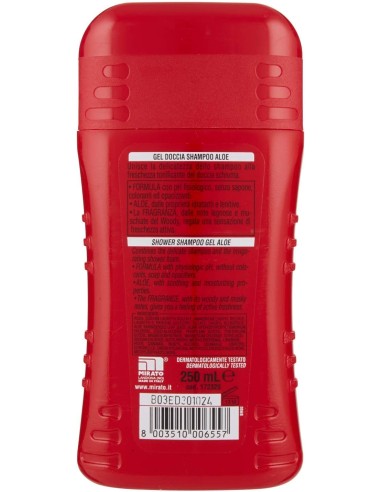 intesa pour homme doccia shampoo - 250ml - tonificante - aloe: tuttocasashop.live: igiene e cura della persona