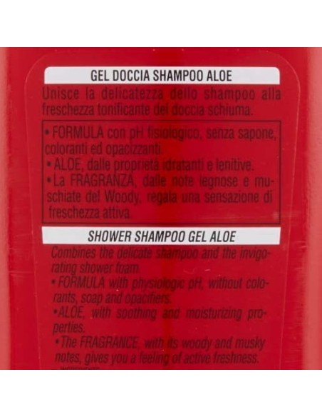 intesa pour homme doccia shampoo - 250ml - tonificante - aloe: tuttocasashop.live: igiene e cura della persona