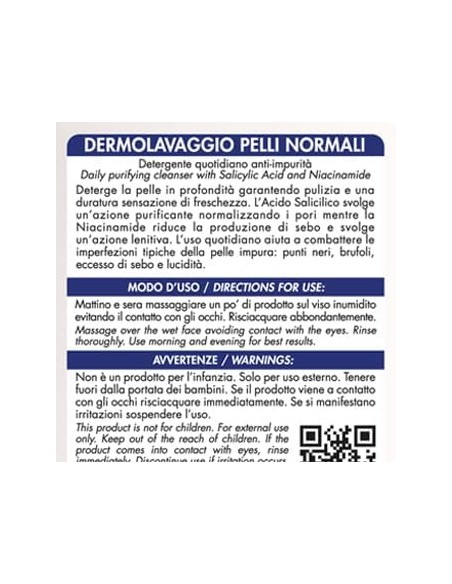 topexan detergente lavaviso - 150ml - pelli normali o grasse - brufoli: tuttocasashop.live: igiene e cura della persona