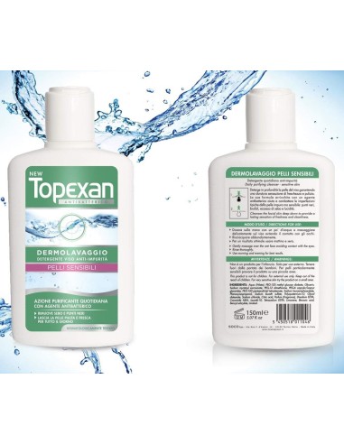 topexan detergente lavaviso - 150ml - pelli sensibili - brufoli: tuttocasashop.live: igiene e cura della persona