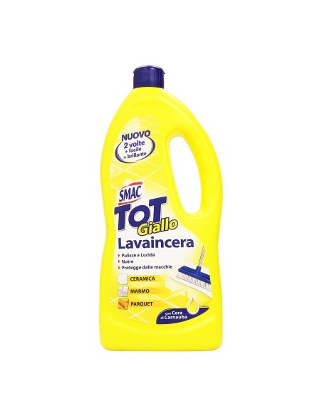 smac tot giallo lavaincera pavimenti 1l - ceramica marmo parquet: tuttocasashop.live: pulizia e cura della casa