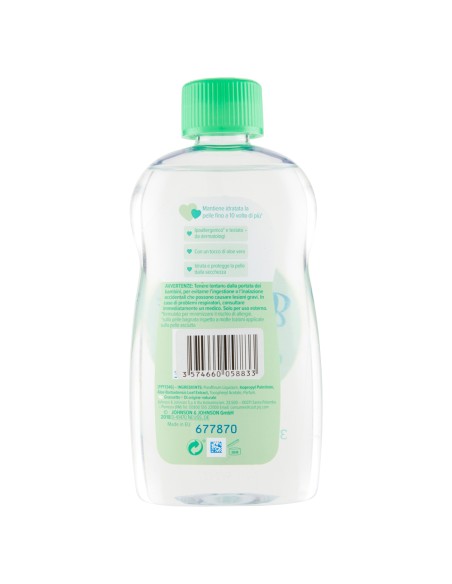 johnson's baby olio 300ml - aloe: tuttocasashop.live: igiene e cura della persona