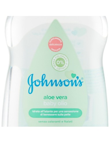 johnson's baby olio 300ml - aloe: tuttocasashop.live: igiene e cura della persona