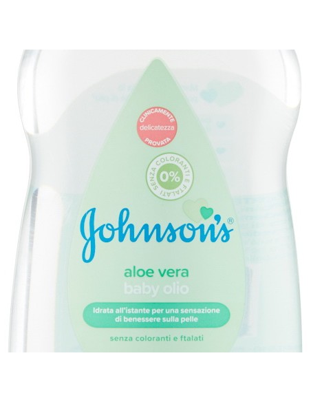 johnson's baby olio 300ml - aloe: tuttocasashop.live: igiene e cura della persona