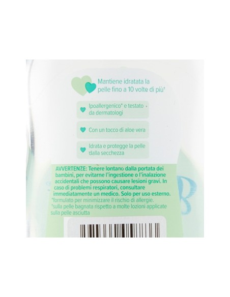 johnson's baby olio 300ml - aloe: tuttocasashop.live: igiene e cura della persona