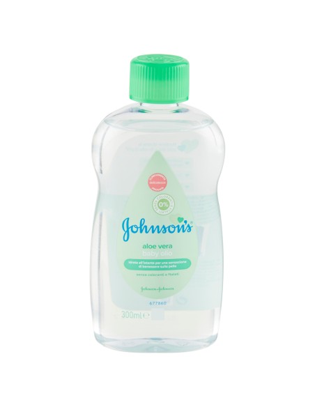johnson's baby olio 300ml - aloe: tuttocasashop.live: igiene e cura della persona
