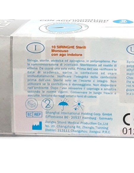 idrofil siringhe monouso sterili - 5ml - 10 pezzi - ago indolore: tuttocasashop.live: igiene e cura della persona