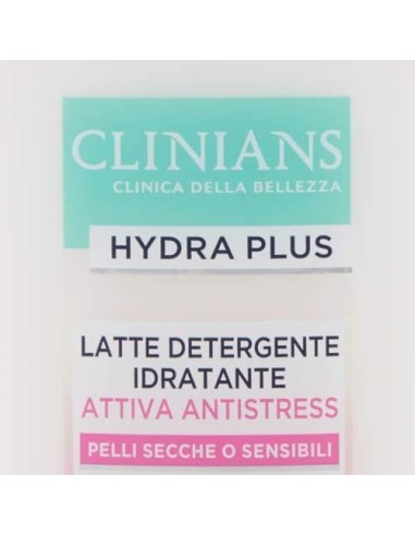 clinians hydra plus latte detergente 200ml - pelli secche sensibili - malva: tuttocasashop.live: igiene e cura della persona