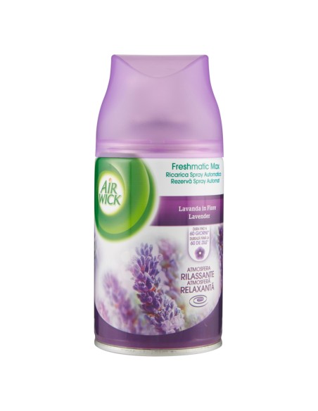 air wick fresh matic 250ml - ricarica per diffusore - lavanda: tuttocasashop.live: pulizia e cura della casa