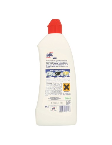 smac gas 500ml - detergente per piastre e fornelli: tuttocasashop.live: pulizia e cura della casa