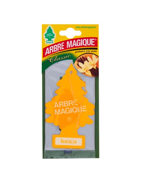 arbre magique alberello deodorante per auto - 1 pezzo - vaniglia: tuttocasashop.live: pulizia e cura della casa