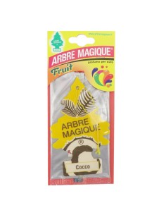 arbre magique alberello deodorante per auto - 1 pezzo - cocco: tuttocasashop.live: pulizia e cura della casa