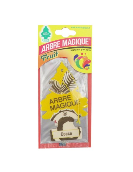 arbre magique alberello deodorante per auto - 1 pezzo - cocco: tuttocasashop.live: pulizia e cura della casa