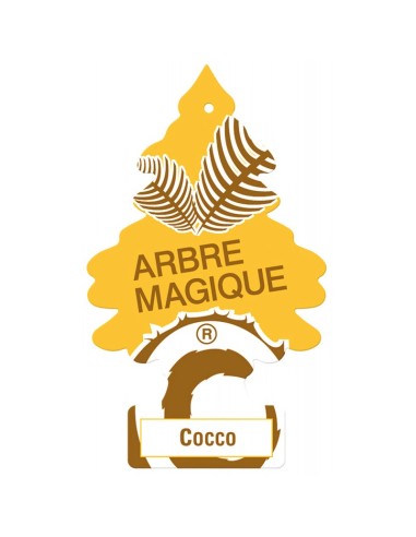 arbre magique alberello deodorante per auto - 1 pezzo - cocco: tuttocasashop.live: pulizia e cura della casa