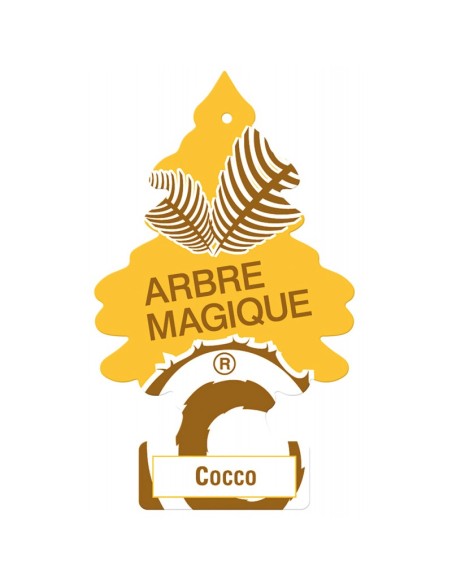 arbre magique alberello deodorante per auto - 1 pezzo - cocco: tuttocasashop.live: pulizia e cura della casa
