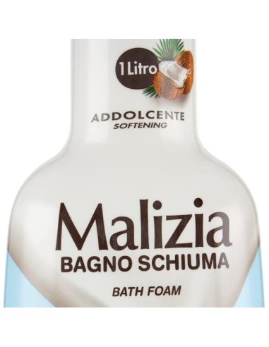 malizia bagnoschiuma 1000ml - cocco: tuttocasashop.live: igiene e cura della persona