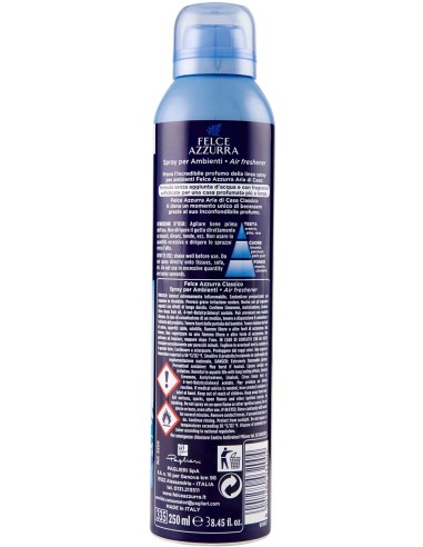 felce azzurra aria di casa deodorante - spray 250ml - classico - original: tuttocasashop.live: pulizia e cura della casa