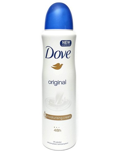 dove deodorante spray 150ml - 48h original - classico - original: tuttocasashop.live: igiene e cura della persona