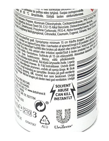 dove deodorante spray 150ml - 48h original - classico - original: tuttocasashop.live: igiene e cura della persona