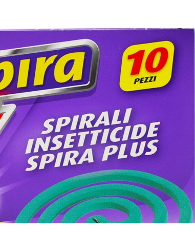 spira spirali antizanzara 10pz - spiralette - camping - spazi aperti: tuttocasashop.live: pulizia e cura della casa