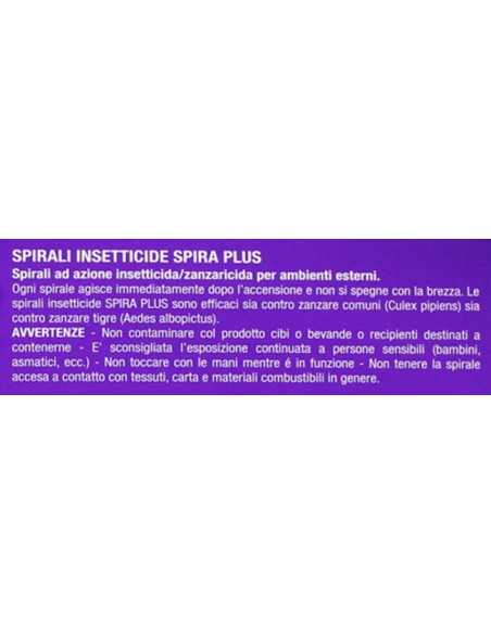 spira spirali antizanzara 10pz - spiralette - camping - spazi aperti: tuttocasashop.live: pulizia e cura della casa