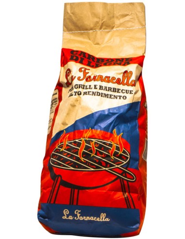 la fornacella carbone di legna - 2.5 kg - bbq - barbecue grill arrosto: tuttocasashop.live: altro - bazar