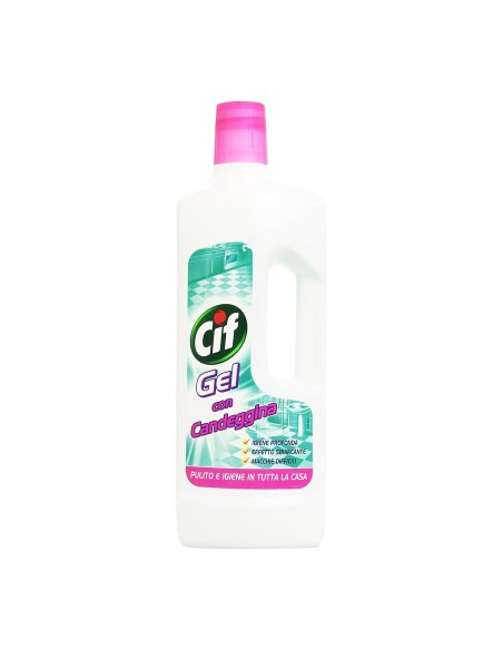 cif gel detergente con candeggina 750ml - igiene profonda - sbiancante: tuttocasashop.live: pulizia e cura della casa