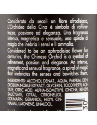 tesori d'oriente profumo aromatico vapo 100ml - orchidea della cina: tuttocasashop.live: igiene e cura della persona