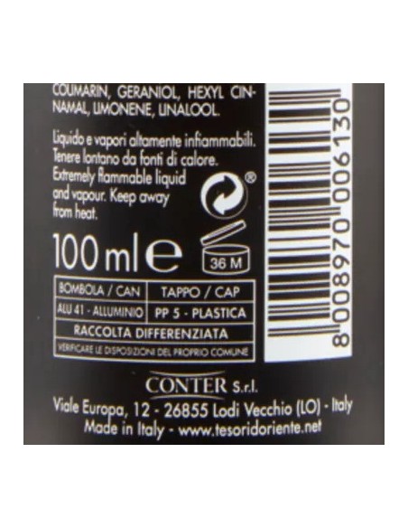 tesori d'oriente profumo aromatico vapo 100ml - orchidea della cina: tuttocasashop.live: igiene e cura della persona
