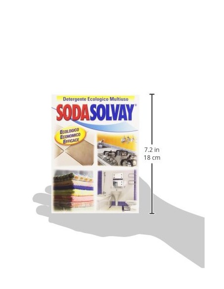 soda solvay - detergente ecologico multiuso - 1kg - economico - efficace: tuttocasashop.live: pulizia e cura della casa