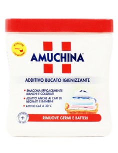 amuchina additivo disinfettante in polvere per bucato - 500 grammi: tuttocasashop.live: prodotti per bucato e tessuti