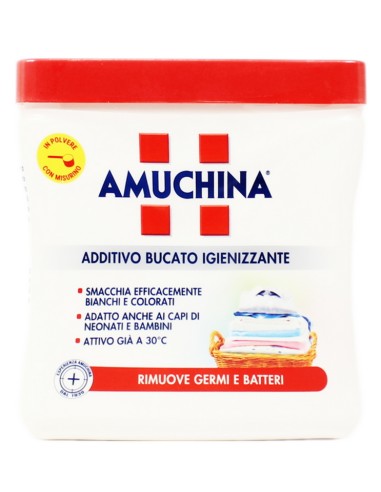 amuchina additivo disinfettante in polvere per bucato - 500 grammi: tuttocasashop.live: prodotti per bucato e tessuti