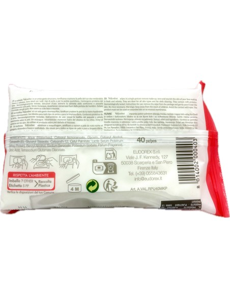 valentina make-up 40 salviettine struccanti - dermatologicamente testate: tuttocasashop.live: igiene e cura della persona